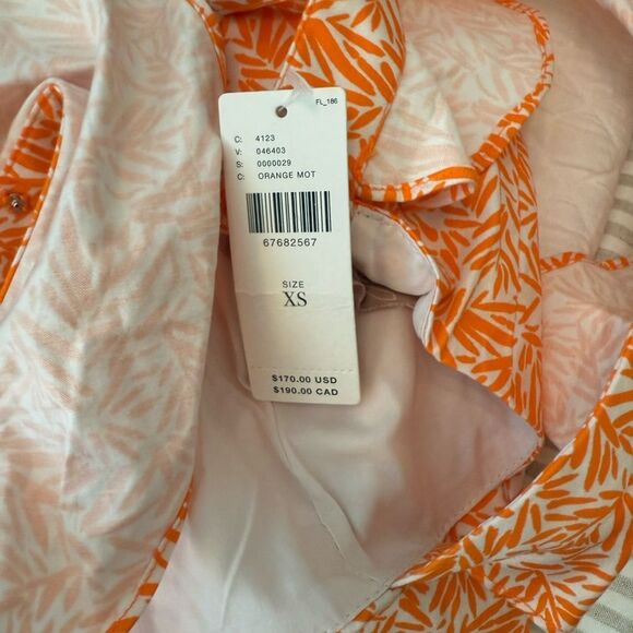 NWT Anthropologie Hutch Orange Matchsticks Jumpsuit-MM4 - Picture 9 of 9